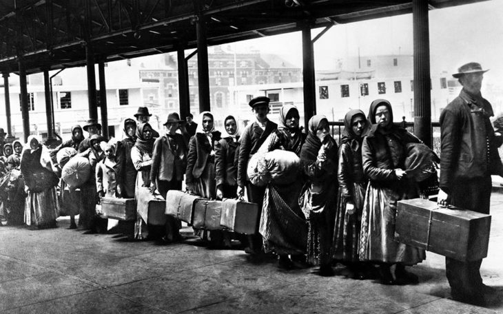 μεταναστες αμερικής 1900